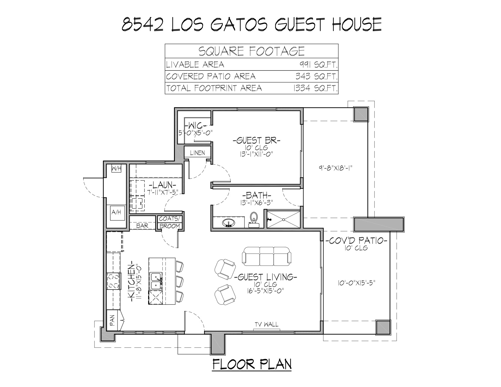 Los Gatos GH Floor plan
